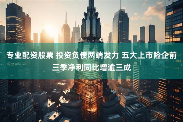 专业配资股票 投资负债两端发力 五大上市险企前三季净利同比增逾三成